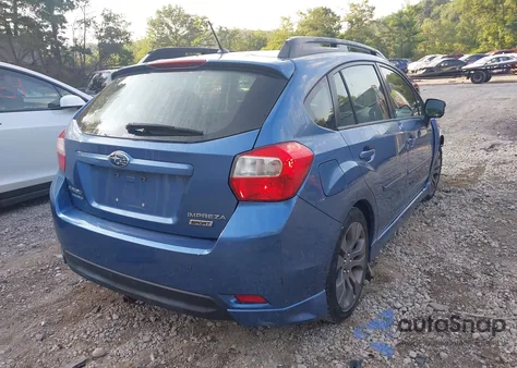 2014 Subaru Impreza 2.0I Sport Limited from USA, damaged, VIN JF1GPAR63E8279725